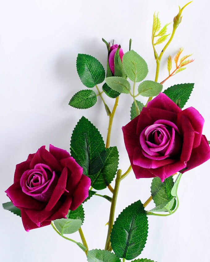Artificial Flower 18*66CM Rose spray*3 GS-52219002-Z1