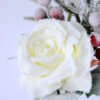 Artificial Flower 18*65CM SINGLE PINE PICKY WITH ROSE WITH FLOCKY GS-53319022-W1