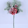 Artificial Flower 20*38CM SINGLE PINK PICKY WITH DALIA WITH FLOCKY GS-53319004-R1
