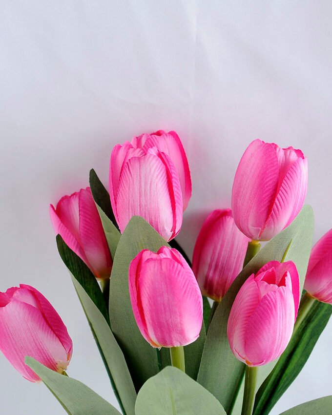 Artificial Flower 19*31CM Tulip bush*9 GS-12819006-P4