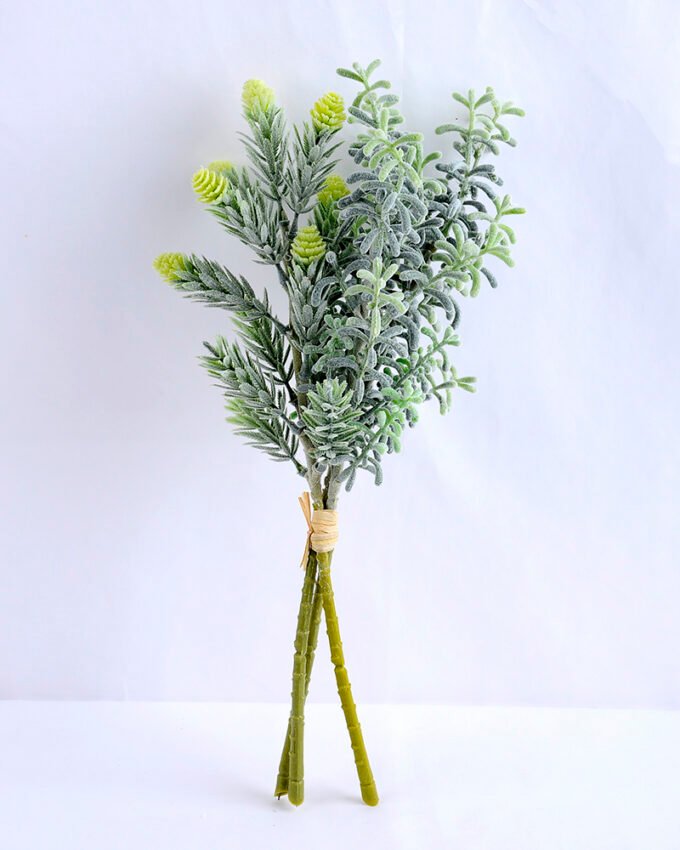Artificial Flower 18*15*36CM pine cone bush*3 GS-45619021