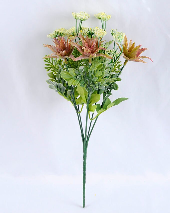 Artificial Flower 17*33.5cm succulent plants bush*6 GS-52819001