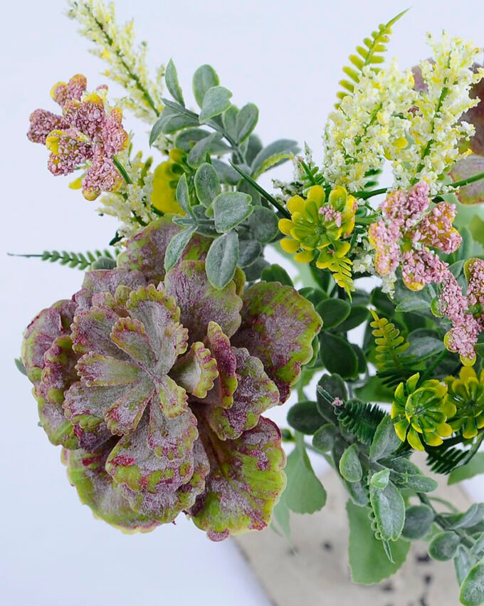 Artificial Flower 19*35.5cm succulent plants bush GS-52819005