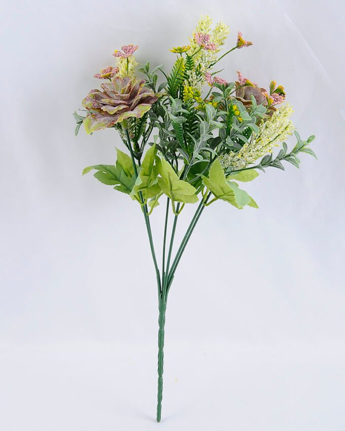 Artificial Flower 19*35.5cm succulent plants bush GS-52819005