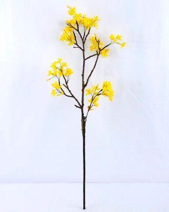 Artificial Flower 21*13*65CM winter jasmine(S) GS-40719005-Y1 Single Flowers YeahFlower is one of Chinese leading OEM manufacturers and exporters , supplying the silk flowers, wholesale artificial trees Artificial Flower 21*13*65CM winter jasmine(S) GS-40719005-Y1