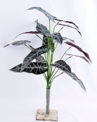 Artificial Plant 48*42*42cm Alocasia leaves bush GS-52319001-G2