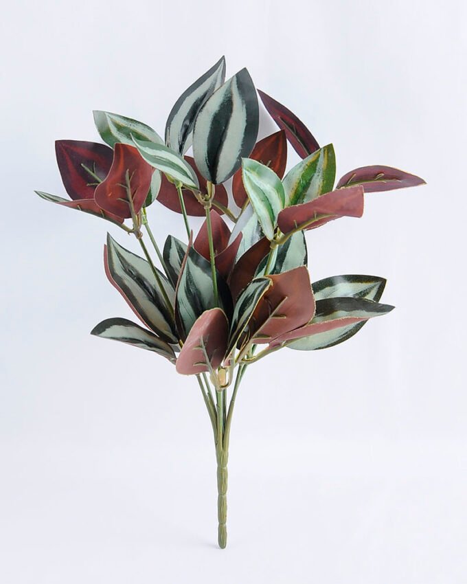 Artificial Plant 17.5*17*27CM Eyebrows Lvs Bush*7 GS-52419005