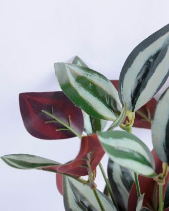 Artificial Plant 17.5*17*27CM Eyebrows Lvs Bush*7 GS-52419005