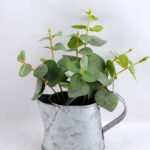 Artificial Flower 18*15*18 .5cm leaf in Tin pot GS-03319152