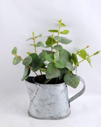 Artificial Flower 18*15*18 .5cm leaf in Tin pot GS-03319152