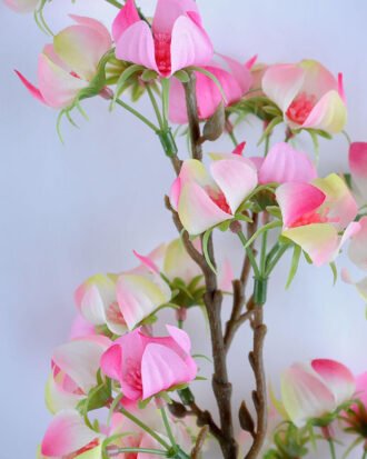 Artificial Flower 22*87CM Bellflower spray*2 GS-14619004-P1 Single Flowers YeahFlower is one of Chinese leading OEM manufacturers and exporters , supplying the silk flowers, wholesale artificial trees Artificial Flower 22*87CM Bellflower spray*2 GS-14619004-P1