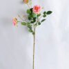 Artificial Flower 14*68cm Chinese rose spray*3 GS-53619006-P1