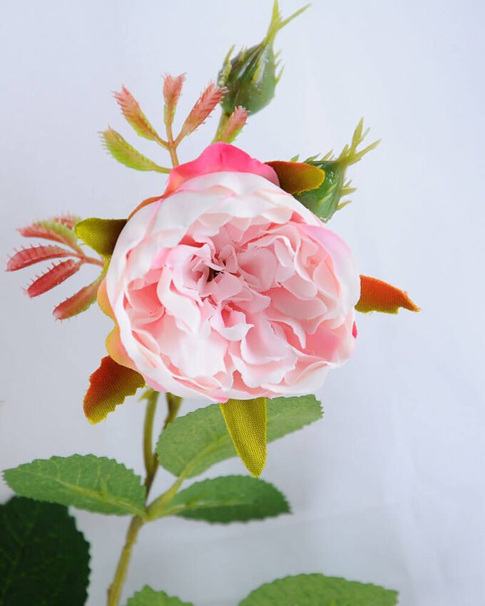 Artificial Flower 15*69CM Chinese rose spray*3 GS-53619009-P2