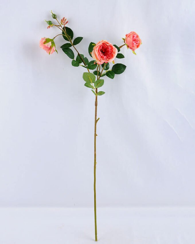 Artificial Flower 15*69CM Chinese rose spray*3 GS-53619009-P3