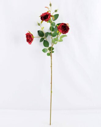 Artificial Flower 15*69CM Chinese rose spray*3 GS-53619009-R1
