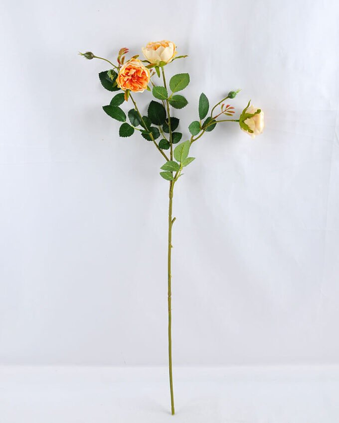 Artificial Flower 15*69CM Chinese rose spray*3 GS-53619009-Y1