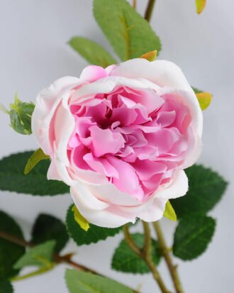 Artificial Flower 15*69CM Chinese rose spray*3 GS-53619009-Z1