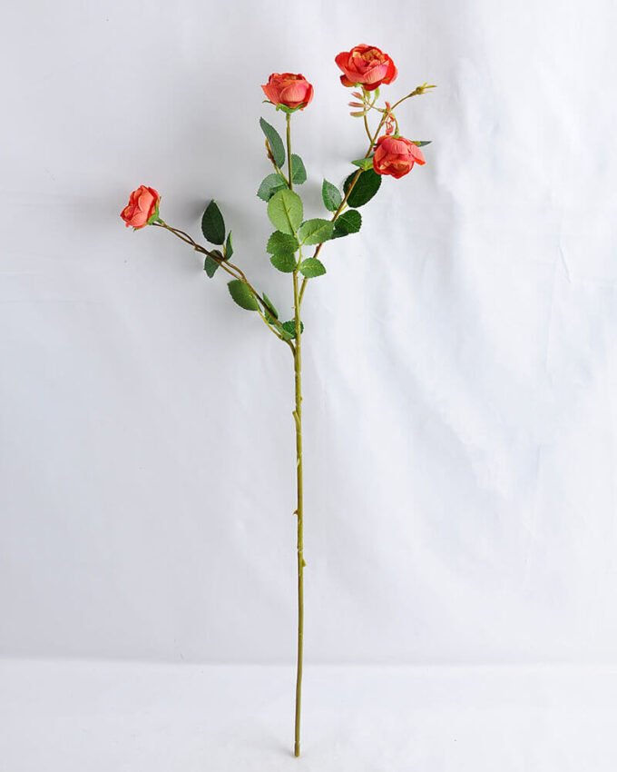 Artificial Flower 13*68.5CM Chinese rose spray*3 GS-53619010-O1