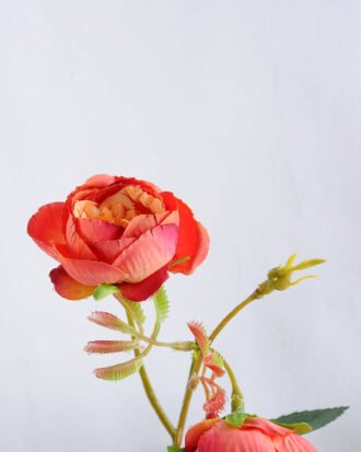 Artificial Flower 13*68.5CM Chinese rose spray*3 GS-53619010-O1