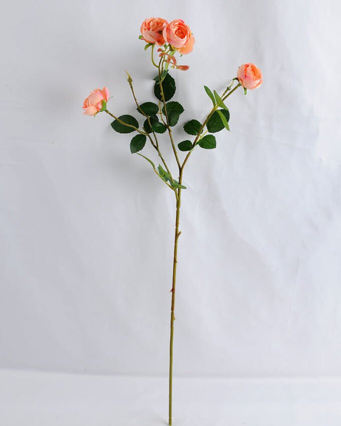 Artificial Flower 13*68 Artificial Flower 13*68.5CM Chinese rose spray*3 GS-53619010-P2