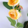Artificial Flower 13*68 Artificial Flower 13*68.5CM Chinese rose spray*3 GS-53619010-Y1