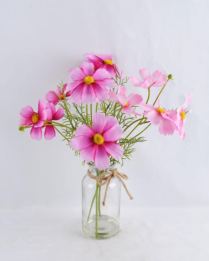 Artificial Flower 32*32*37CM Chrysanthemum in glass pot with fake water GS-52719004-Z1