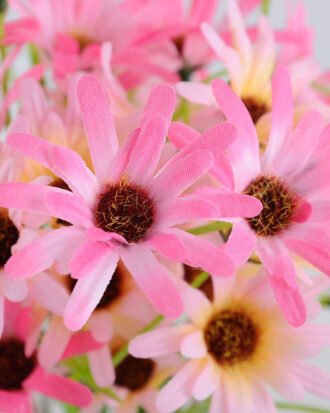 Artificial Flower 23*19*25CM Chrysanthemum in glass pot with fake water GS-52719023+F-P1