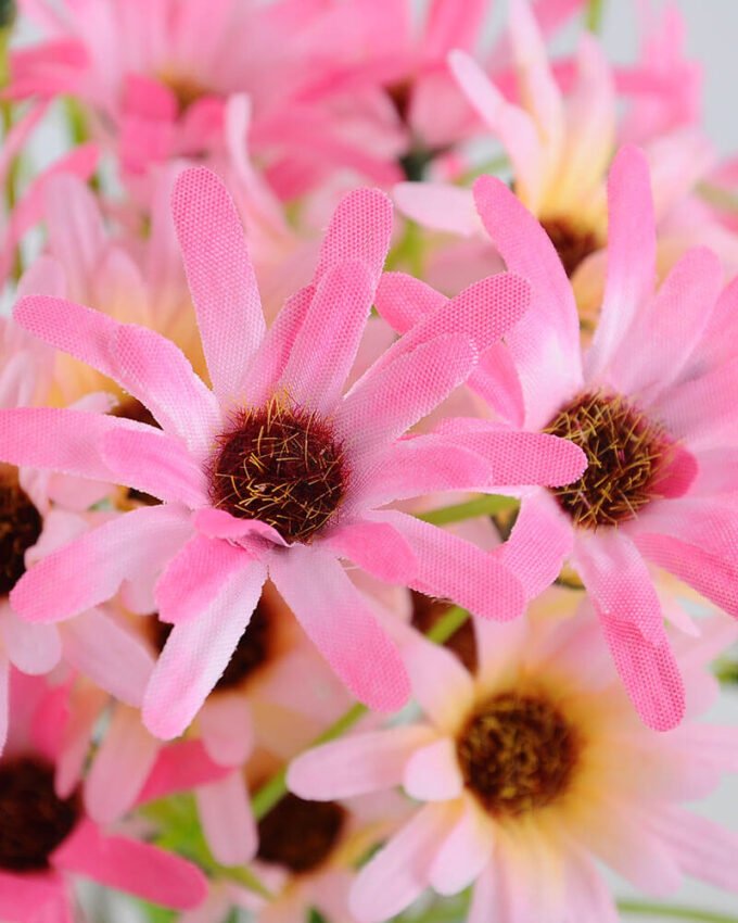 Artificial Flower 23*19*25CM Chrysanthemum in glass pot with fake water GS-52719023+F-P1