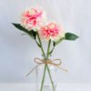 Artificial Flower 25*15*35CM Chrysanthemum in glass pot with fake water GS-52719024+F-P1