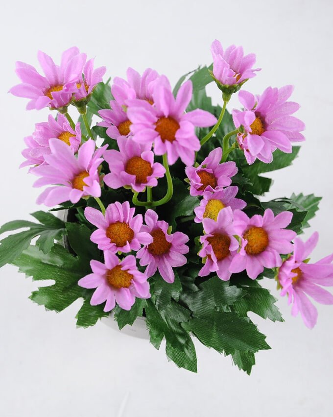 Artificial Flower 13*13*19cm Daisy in Paper pot GS-03319124-Z1