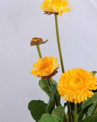 Artificial Flower 17*17*33cm Daisy in plastic GS-03319181-Y1