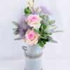 Artificial Flower 21*21*40 Artificial Flower 21*21*40.5cm Eucalyptus lavender in Tin pot GS-03319046