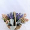 Artificial Flower 25*22*18.5cm Lavender Leaf in Basket GS-03319061-P1