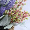 Artificial Flower 25*22*18.5cm Lavender Leaf in Basket GS-03319061-P1