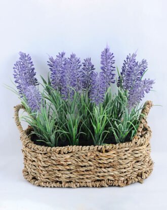 Artificial Flower 20*13*19cm Lavender in Basket GS-03319058