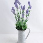 Artificial Flower 23*23*53cm Lavender in Metal jar GS-03319199