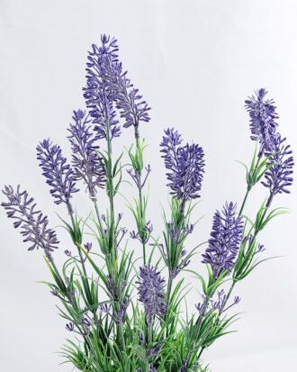 Artificial Flower 23*23*53cm Lavender in Metal jar GS-03319199