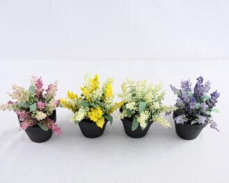 Artificial Flower 17*14*16.5cm Lavender in Plastic pot GS-03319166-W1