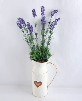 Artificial Flower 23*18*58cm Lavender in Tin pot GS-03319105