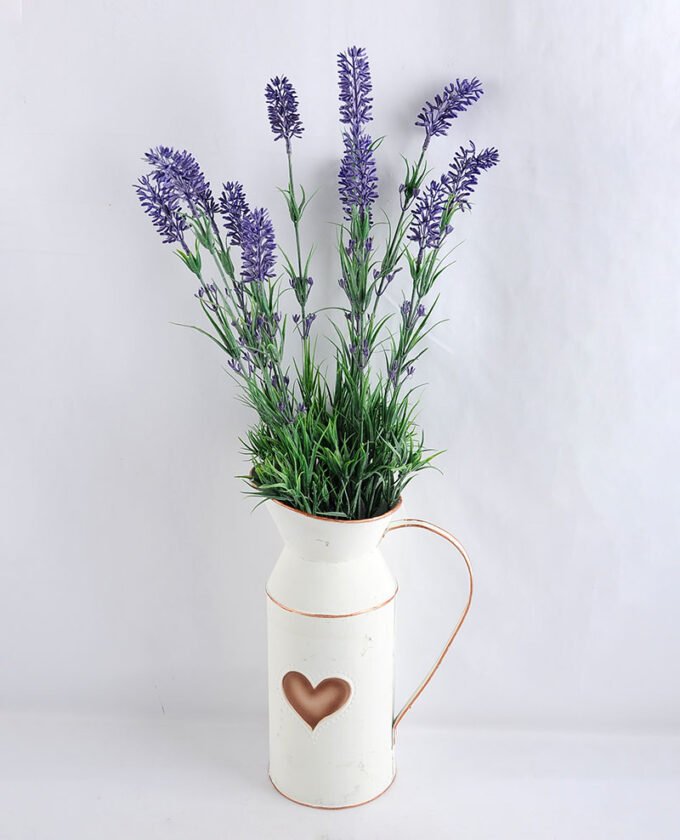 Artificial Flower 23*18*58cm Lavender in Tin pot GS-03319105 1 Artificial Flower 23*18*58cm Lavender in Tin pot GS-03319105
