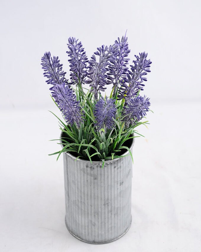 Artificial Flower 20*20*28.5CM  Lavender in Tin pot GS-03319141