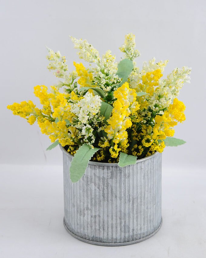 Artificial Flower 14*14*17cm Lavender in Tin pot GS-03319158-Y1 1 Artificial Flower 14*14*17cm Lavender in Tin pot GS-03319158-Y1