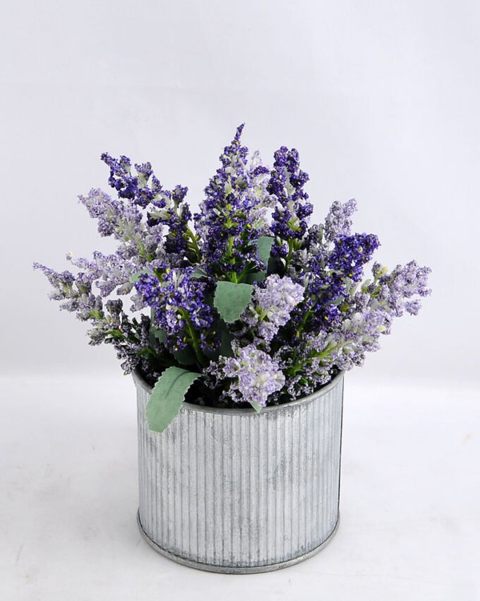 Artificial Flower 14*14*17cm Lavender in Tin pot GS-03319158-Z1