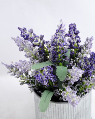 Artificial Flower 14*14*17cm Lavender in Tin pot GS-03319158-Z1
