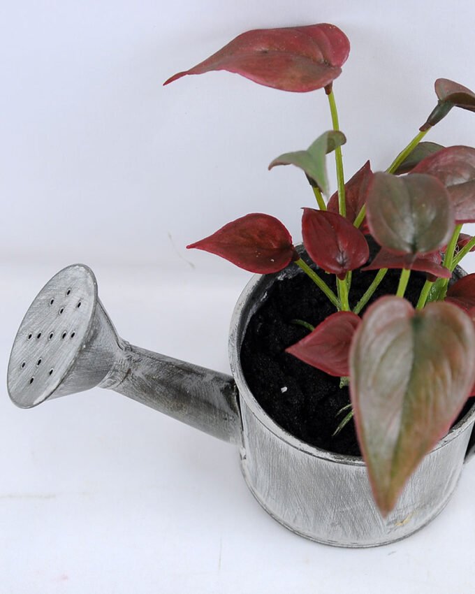 Artificial Flower 15.5*16*13cm Leaf in Tin pot GS-03319172-R1