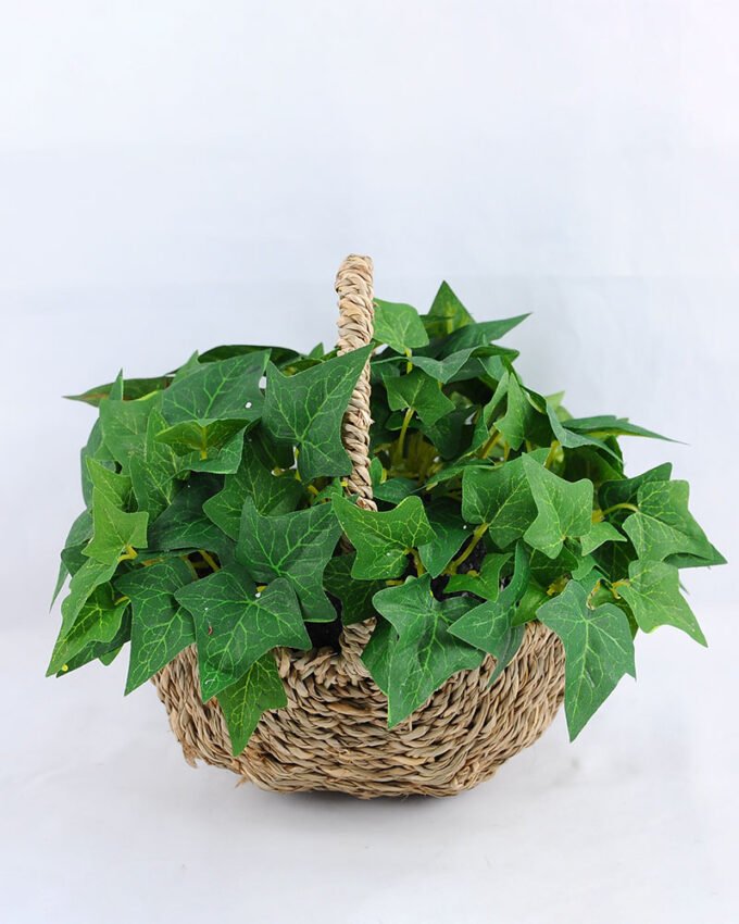 Artificial Flower 22*18*18.5cm Leaf in in Basket GS-03319060-G1