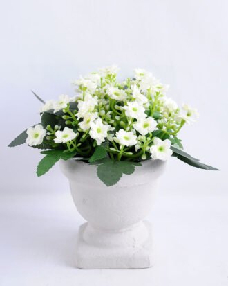 Artificial Flower 14*14*16.5cm Milan in  Paper pot GS-03319119-W1