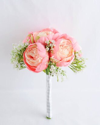 Artificial Flower 20*28CM PEONY BABYSBEATH BOUQUET*12 GS-53519005-P2
