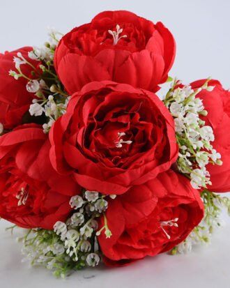Artificial Flower 20*28CM PEONY BABYSBEATH BOUQUET*12 GS-53519005-R1