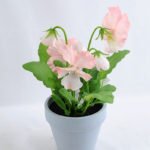 Artificial Flower 17*17*20cm Pansy in Paper pot GS-03319017-P1
